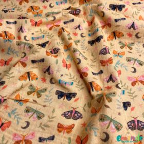 Dupla géz, Lepkék, Világos sárga  