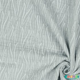 Dupla géz,  Levelek, Világos szürke  