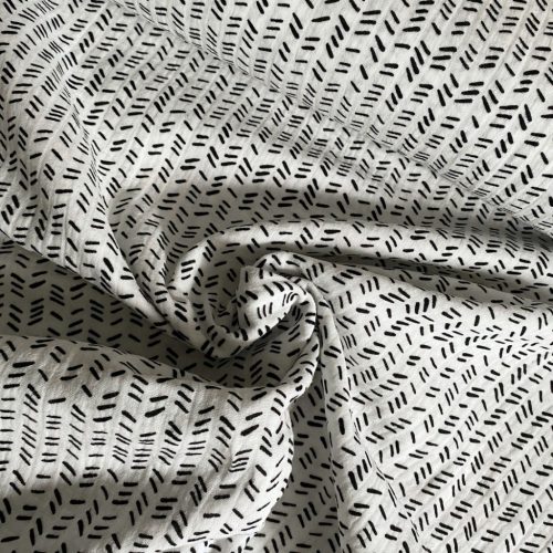 Dupla géz,  Halszálka mintás