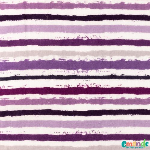 Dupla géz, Csíkos (Lila),   Fehér