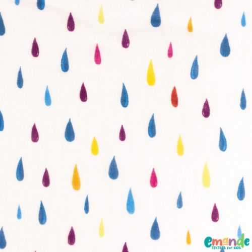 Dupla géz, Esőcseppek,   Fehér