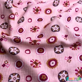 Dupla géz, Retro,   Rózsaszín