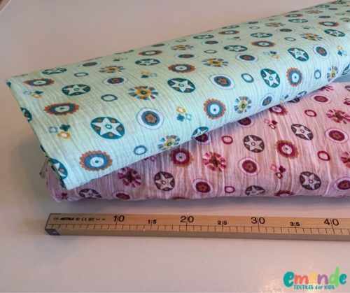 Dupla géz, Retro,   Rózsaszín