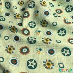 Dupla géz, Retro,   Világos türkiz