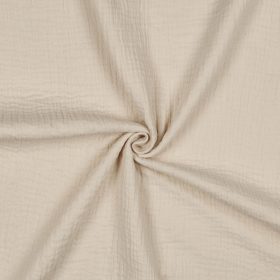 Egyszínű dupla géz, Natúr