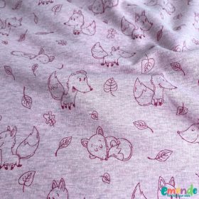 Alpenfleece,  Róka,  Rózsaszín  