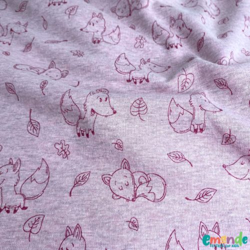 Alpenfleece,  Róka,  Rózsaszín  