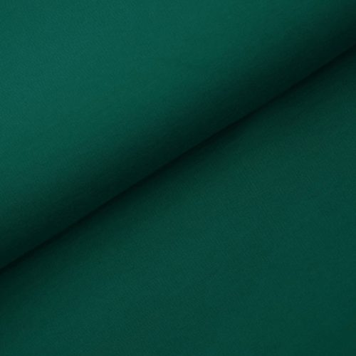 Egyszínű hurkolt futter, Petrol   