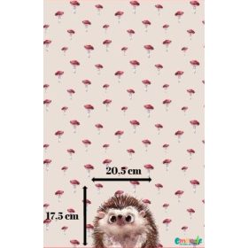 Süni Gombák háttér Krém Panel  (Futter)