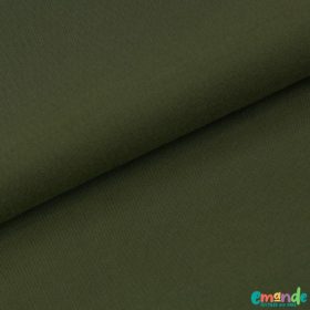 Egyszínű hurkolt futter, Khaki