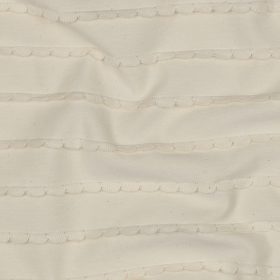 Fodros pamut jersey, Natúr   