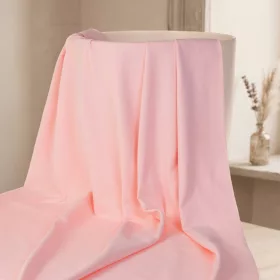 Egyszínű BIO pamut jersey, Rózsaszín (07)