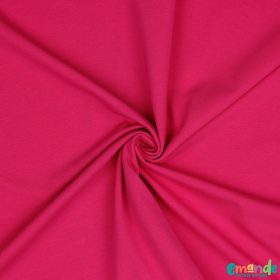 Egyszínű BIO Pamut jersey,   Fukszia (33)