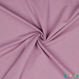 Egyszínű BIO Pamut jersey,   Mályva (44)