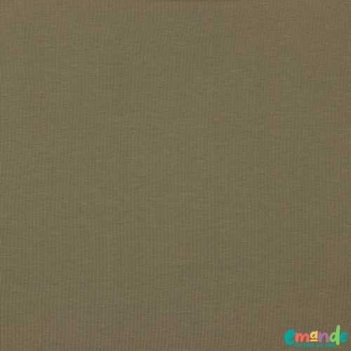 Egyszínű BIO Pamut jersey,   Szürkésbarna (57)