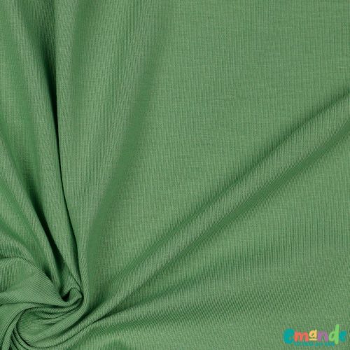 Egyszínű BIO Pamut jersey,  Világos zsálya (63)