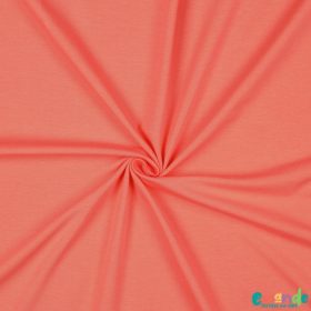 Egyszínű BIO Pamut jersey,   Barackszín (73)