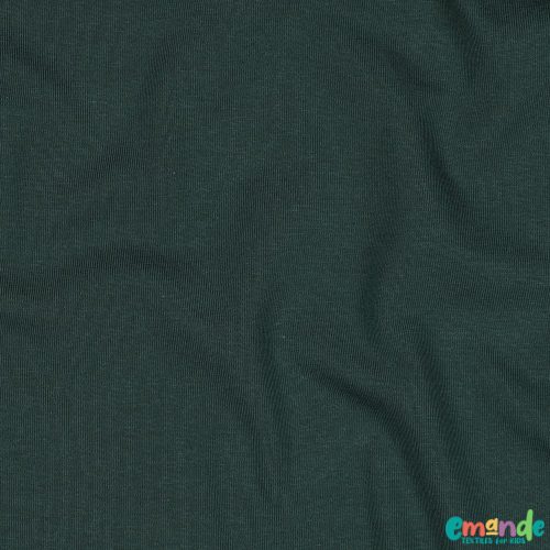 Egyszínű BIO Pamut jersey,  Erdőzöld (59)