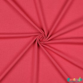 Egyszínű BIO Pamut jersey,   Korall (72)