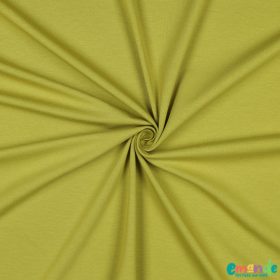 Egyszínű BIO Pamut jersey,  Lime (30)