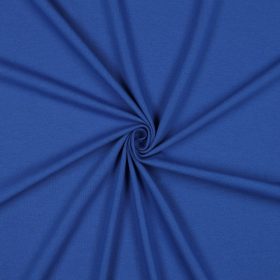 Egyszínű BIO pamut jersey,  Kobalt (39)