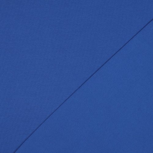 Egyszínű BIO pamut jersey,  Kobalt (39)