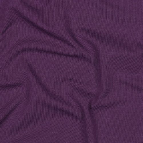 Egyszínű BIO pamut jersey,  Sötétlila (87)