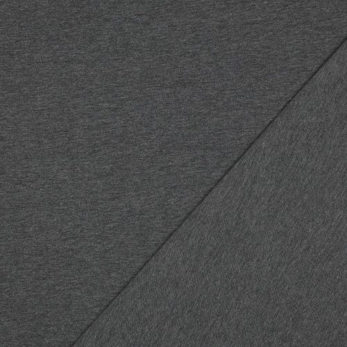 Pamut jersey, Szürke melange   