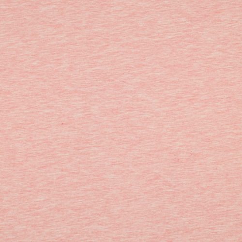 Pamut jersey, Rózsaszín melange   