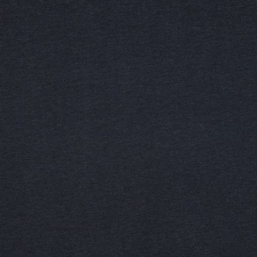Pamut jersey, Sötétkék melange   