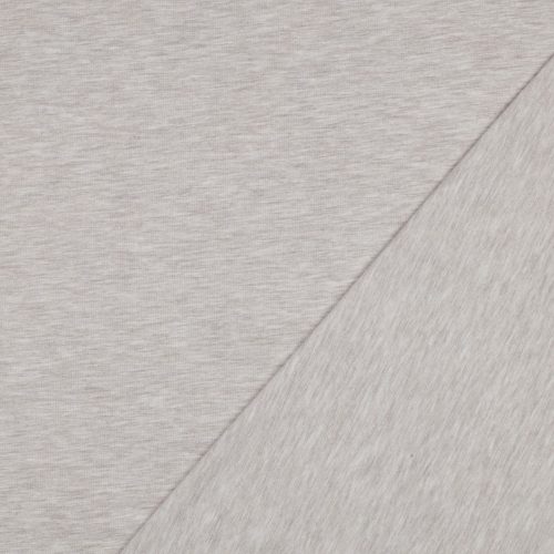 Pamut jersey, Bézs melange   