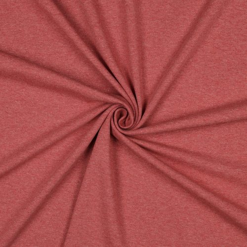 Pamut jersey, Henna melange   