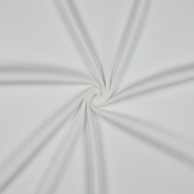 Bordás pamut jersey, Ekrü   