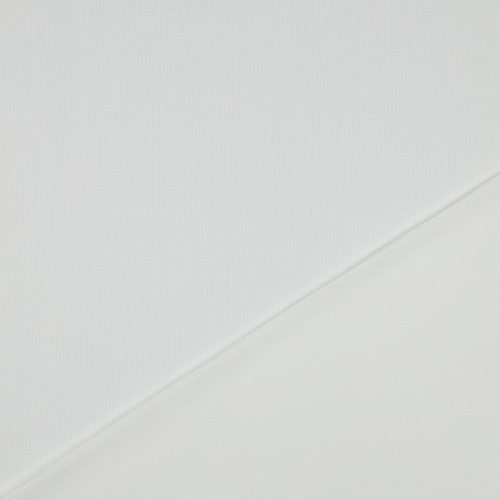 Bordás pamut jersey, Ekrü   