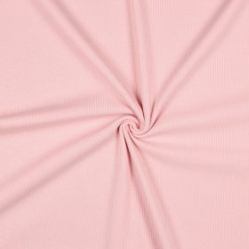 Bordás pamut jersey, Rózsaszín   