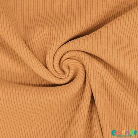 Bordás pamut jersey, Homok   