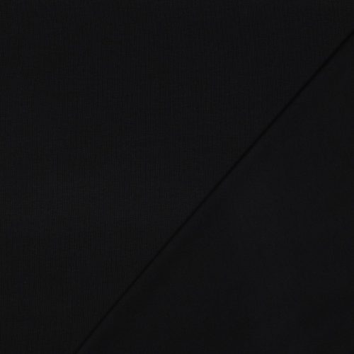 Pamut jersey, Fekete   