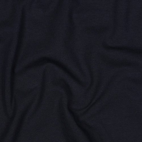 Pamut jersey, Sötétkék   