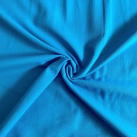 Prémium pamut jersey, Égszínkék (160cm)