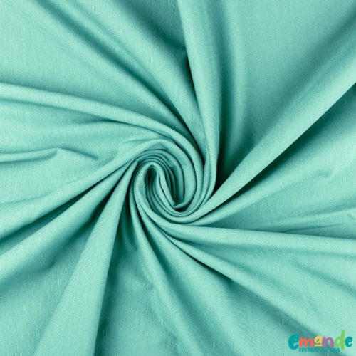 Prémium pamut jersey, Sötét menta   