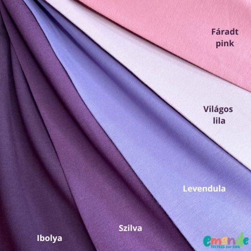 Prémium pamut jersey, Fáradt pink   