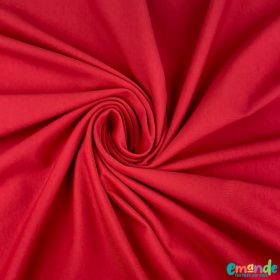 Prémium pamut jersey, Piros   