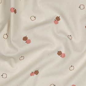 BIO Pamutvászon, Alma, Natúr  