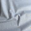 BIO Pamutvászon, Csillagok, Világosszürke