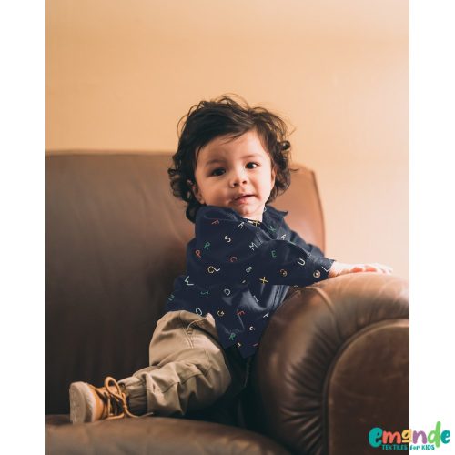 Pamutvászon, Betűk, Sötétkék