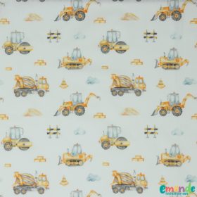 Pamutvászon, Munkagépek,  Fehér  