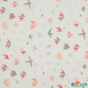 Pamutvászon, Madár, Ekrü