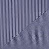Pamutvászon, Csíkos, Kobaltkék  