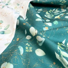 Pamutvászon, Eukaliptusz levelek, Fáradt zöld  