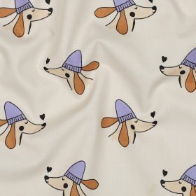 Pamutvvászon, Kutyák, Törtfehér